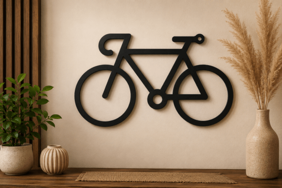 Create Stunning Bike-Themed Décor with Bicycle Wall Art SVG